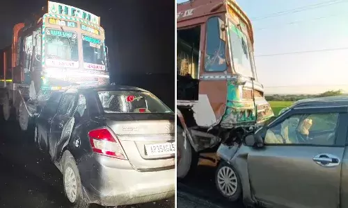 andhra pradesh, road accident, three dead ,