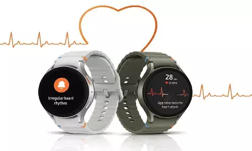గెలాక్సీ వాచీలకు ఇర్రెగ్యులర్ హార్ట్ రిథమ్ నోటిఫికేషన్ను తీసుకువచ్చిన  సామ్సంగ్