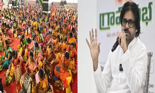 ap deputy cm pawan kalyan, special gift,  pithapuram women,