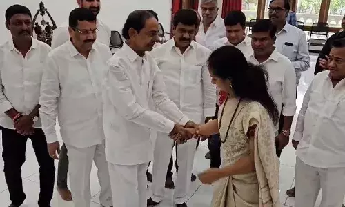 MLC Kavitha, KCR, Telangana, Erravalli, BRS