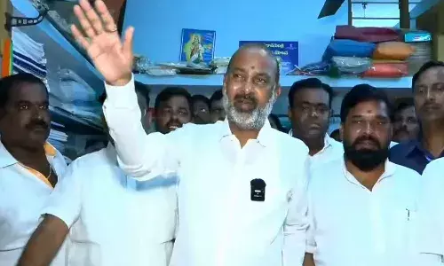Telangana, Bandi sanjay, comments,  congress govt ,