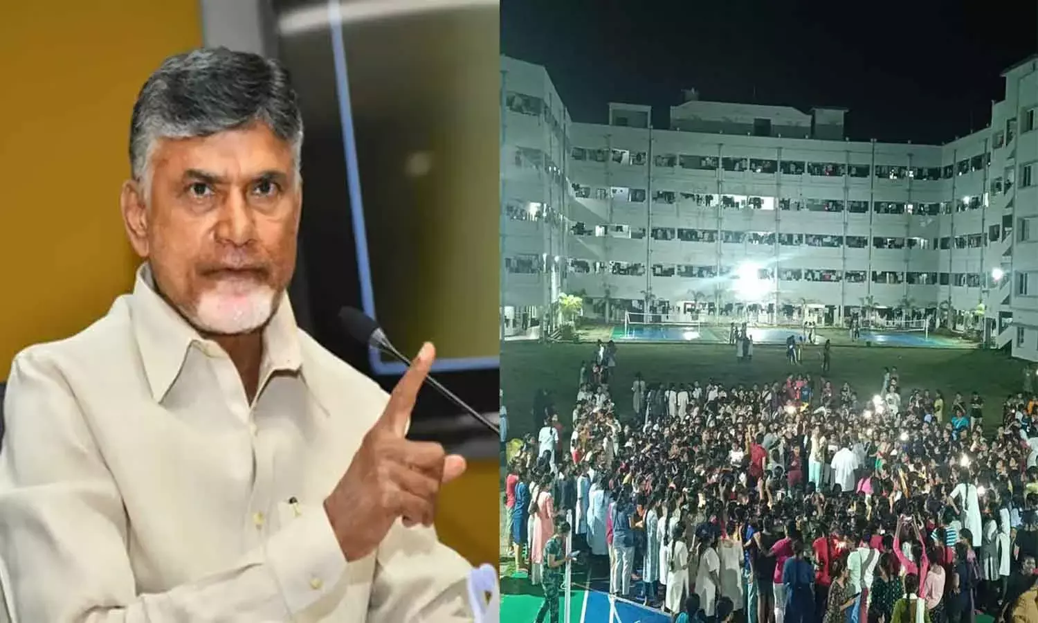 గుడ్లవల్లేరు ఇంజనీరింగ్ కాలేజ్ ఘటనపై కలెక్టర్, ఎస్పీలతో మాట్లాడిన సీఎం
