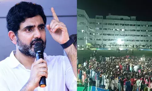 Minister Nara Lokesh, Hidden Cameras, Gudlavalleru Engineering College, APnews