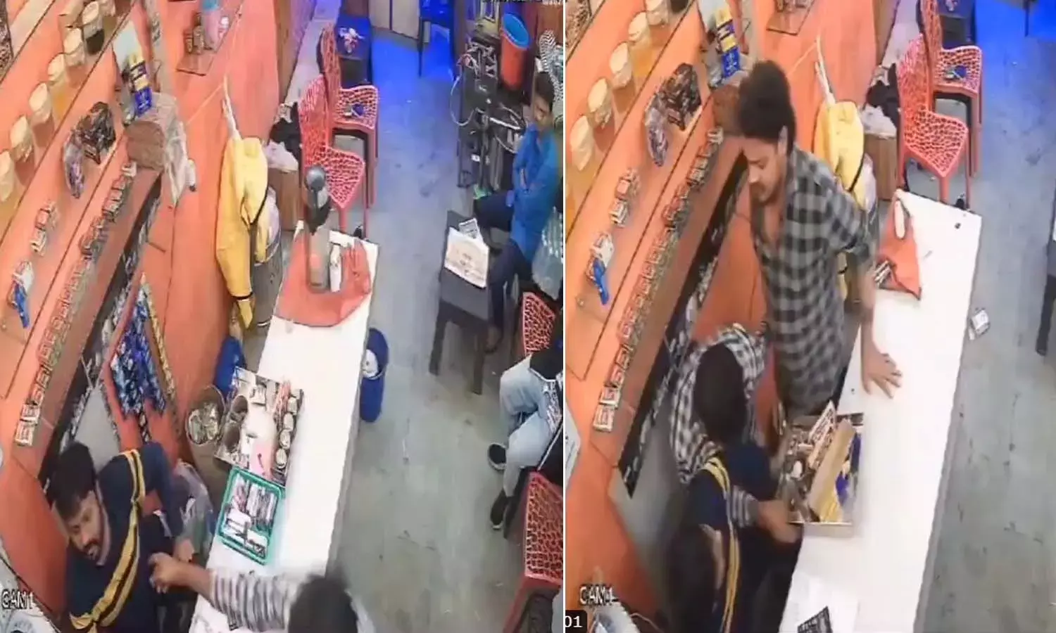 Hyderabad, young man brutally beat up the chai master, two thousand rupees, Crime
