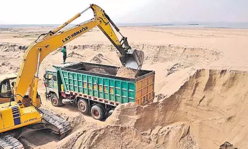 CM Chandrababu, AP Govt, free sand policy, APnews, DLSC
