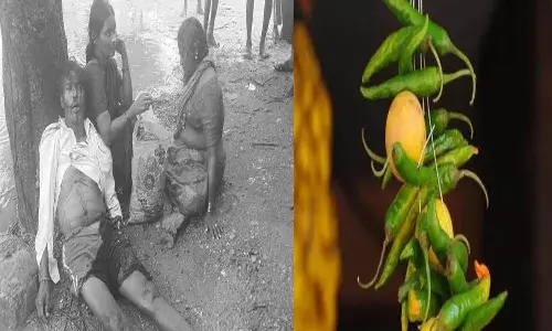 దారుణం.. దిష్టి తీసుకున్న సామాను బయటవేశారని దాడి, వ్యక్తి మృతి