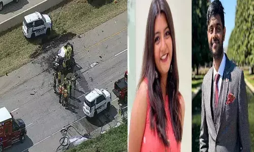 అమెరికాలో ఘోర రోడ్డుప్రమాదం, ముగ్గురు హైదరాబాదీలు మృతి