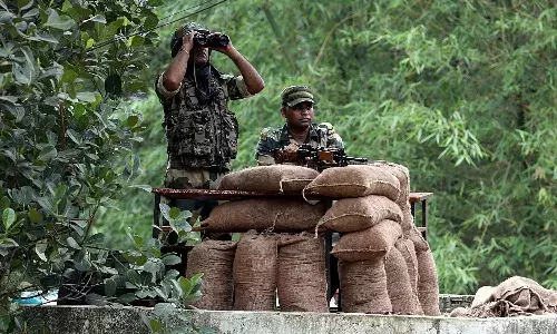 Maoists killed, counter firing, Bhadradri Kothagudem district, Telangana