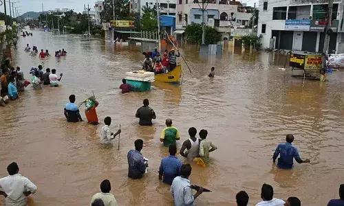 Telangana, Congress leaders, help, flood victims