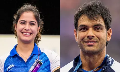 నీరజ్తో ఒలింపిక్స్ వేళ ఈ విషయాలే మాట్లాడా: మను బాకర్