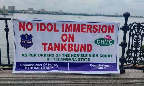 Hyderabad police, GHMC, immersion, Lord Ganesh idols, Tank Bund, Telangana High Court