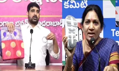 ఫిరాయింపు ఎమ్మెల్యేల‌పై పాడి కౌశిక్ రెడ్డి వ్యాఖ్య‌లు.. కాంగ్రెస్ మ‌హిళా నేత‌ సీరియ‌స్ రియాక్ష‌న్‌