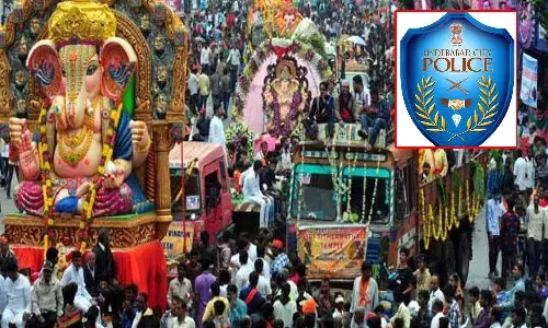 Hyderabad: గణేష్ నిమజ్జన ఊరేగింపులో డీజేలకు నో పర్మిషన్.. పోలీసుల నిబంధనలు