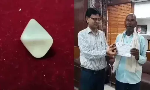 కూలీకి దొరికిన రూ.1.5 కోట్ల విలువైన డైమండ్