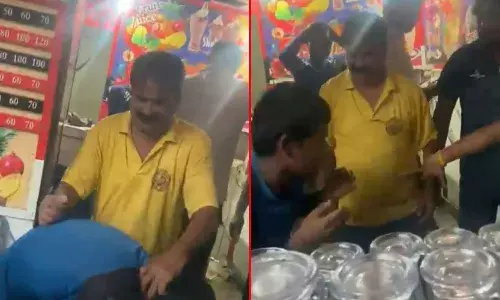 పండ్ల జ్యూస్లో యూరిన్ కలిపి విక్రయం.. ఇద్దరు అరెస్ట్