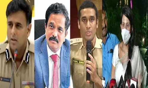 నటి  జత్వానిపై వేధింపుల వ్యవహారంలో ముగ్గురు ఐపీఎస్లపై ఏపీ సర్కార్ చర్యలు