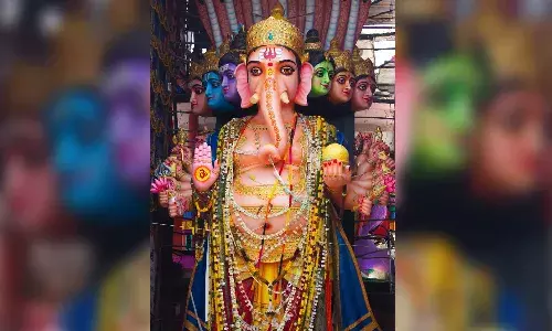Khairatabad Ganesh, Ganesh Shobhayatra, Hyderabad, Hussainsagar