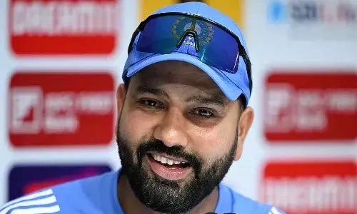 బంగ్లాదేశ్ సిరీస్ ముఖ్యం కాదా? : జ‌ర్న‌లిస్టుకు రోహిత్ ప్ర‌శ్న‌