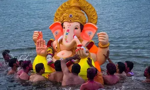 Immersion, Ganesh idols, Hyderabad
