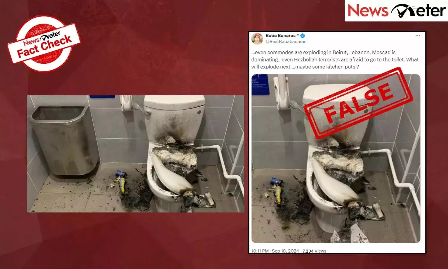 Fakenews, Israel, Hezbollah, pager attack