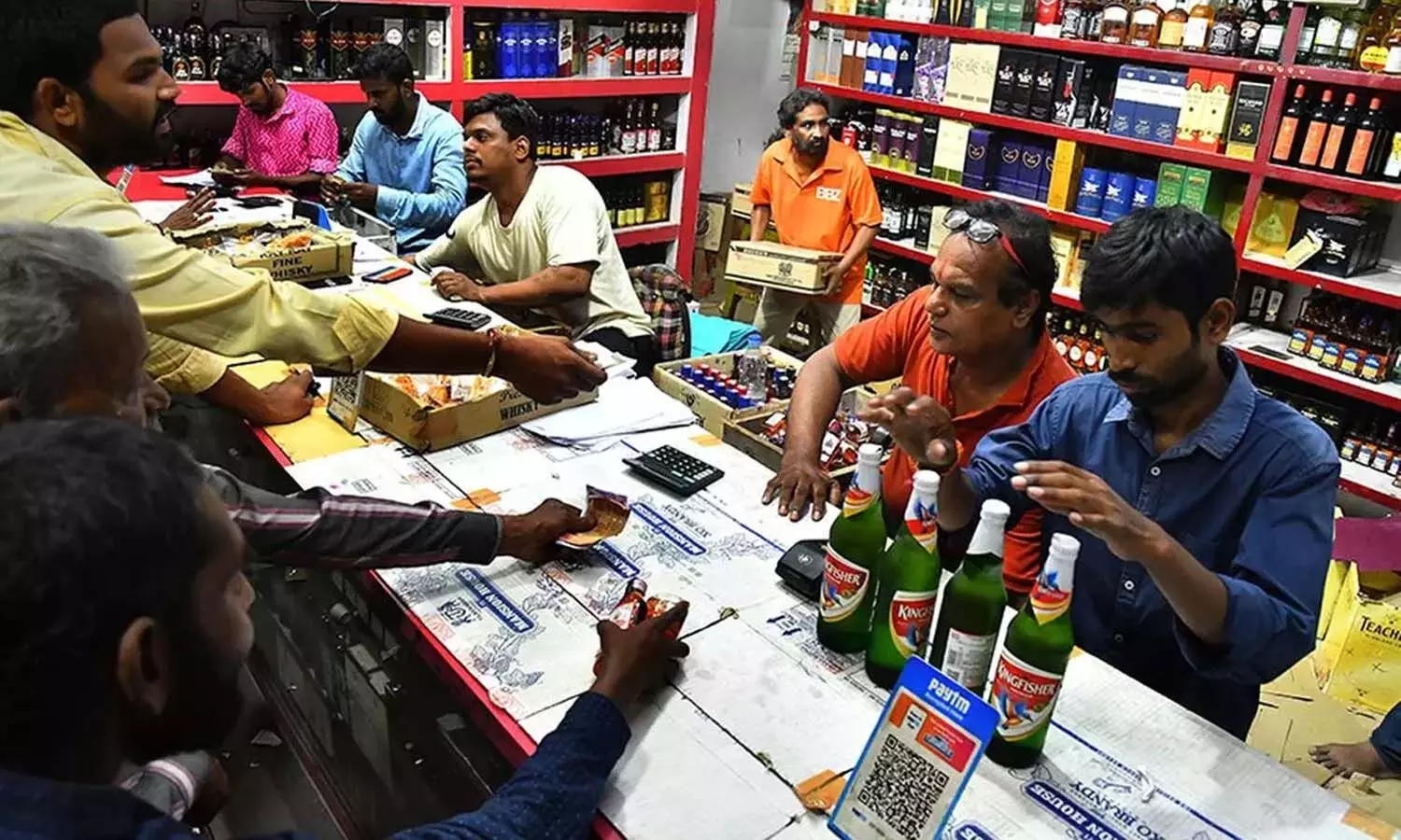 notification, new liquor shops, Andhra Pradesh, Excise Department