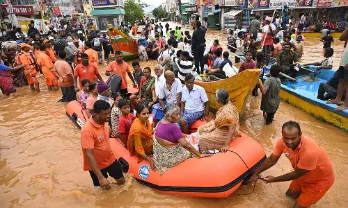 Andhrapradesh, flood victims, compensation, CM Chandrababu