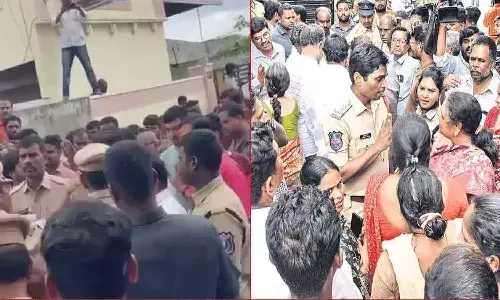 వ‌ర‌ద‌లు లేకున్నా.. ఉద్రిక్తంగా మారిన‌ మూసీ పరివాహక ప్రాంతం