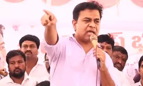 ఉద్యమాల పిడికిలి ఇది గుర్తు పెట్టుకో.. సీఎం రేవంత్‌కు కేటీఆర్ హెచ్చ‌రిక‌