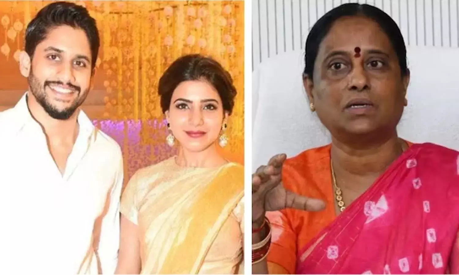 Telangana, minister konda Surekha, actors Samantha, Naga Chaitanya, divorce