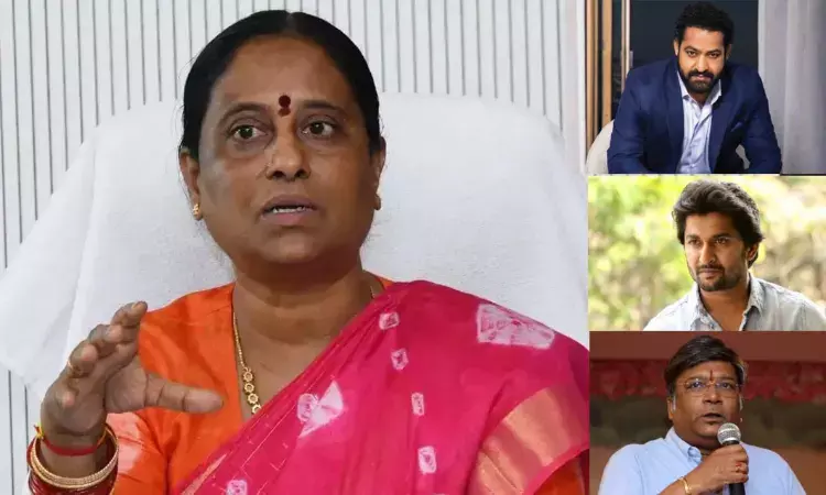 Telugu film celebrities , Minister Konda Surekha, Tollywood, KTR