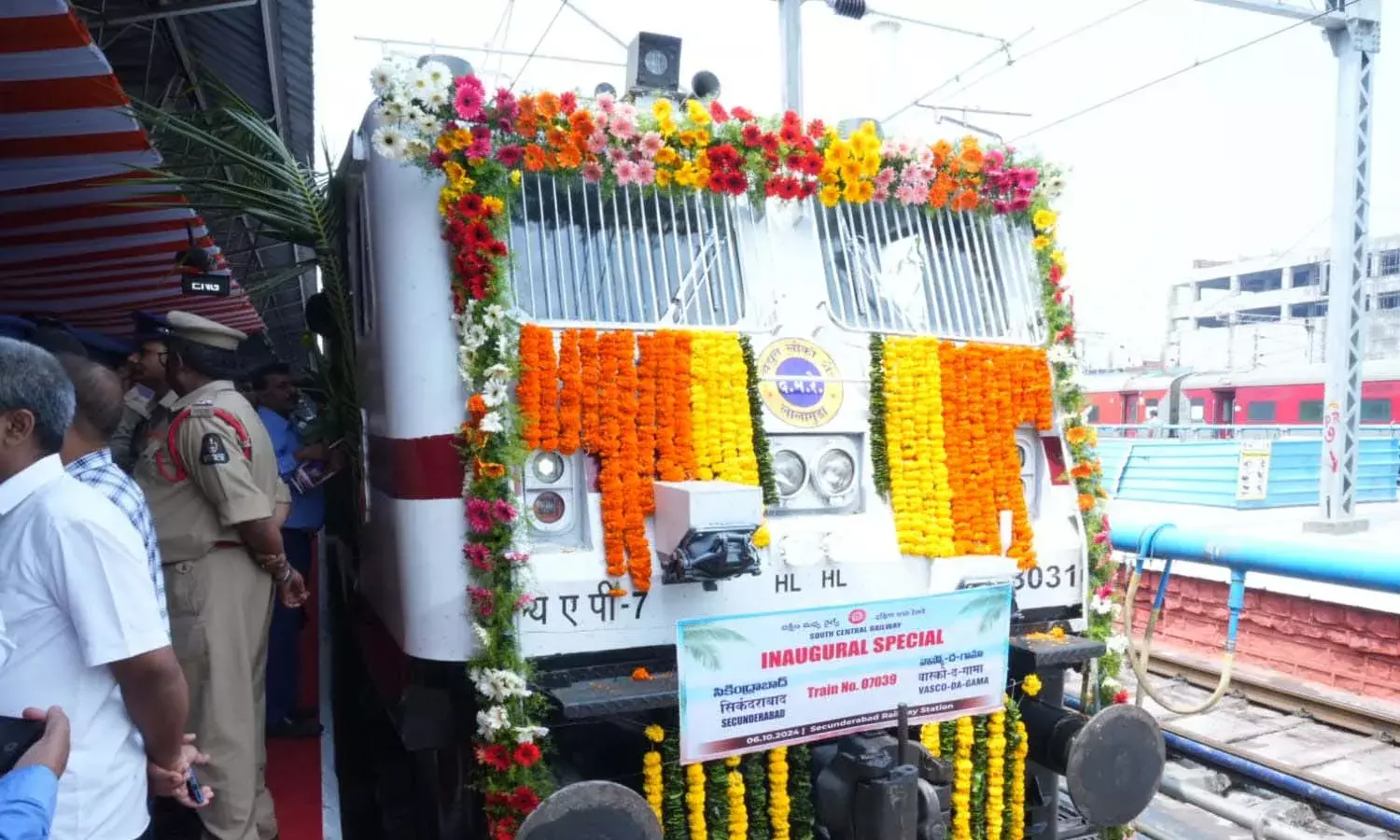 Union Minister Kishan Reddy, new train, Secunderabad, Goa