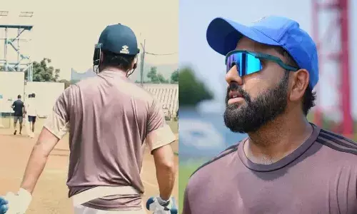 Viral Video : మొదటి బంతికే సిక్సర్ కొట్టాలా..? పిచ్చి పట్టిందా.? : రోహిత్