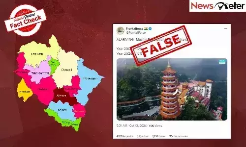FactCheck : 2024లో ఉత్తరాఖండ్లో ముస్లిం జనాభా 16% పెరిగినట్లు ఆధారాలు లేవు