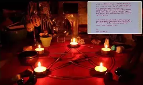 Poster Warns Villagers, Death, Black Magic, Jagtial