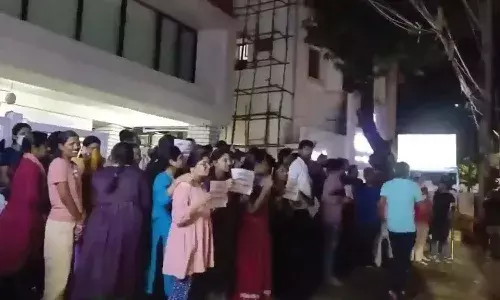 Hyderabad, Group I, Group I candidates, protest, exams