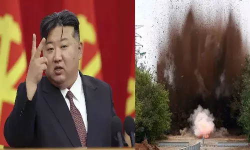 ఆ రోడ్డు, రైలు మార్గాలను కట్ చేయించిన కిమ్