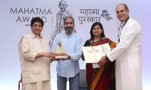మహాత్మా అవార్డును అందుకున్న కోకా-కోలా ఇండియా