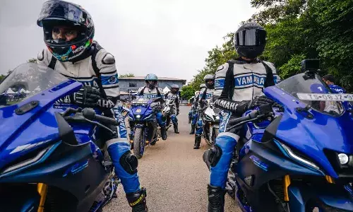 హైదరాబాద్ నగరంలో యమహా ట్రాక్ డే ఈవెంట్