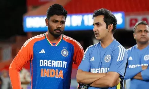 ఆయన కళ్లలోకి నేరుగా చూడలేకపోయాను : సంజూ శాంసన్