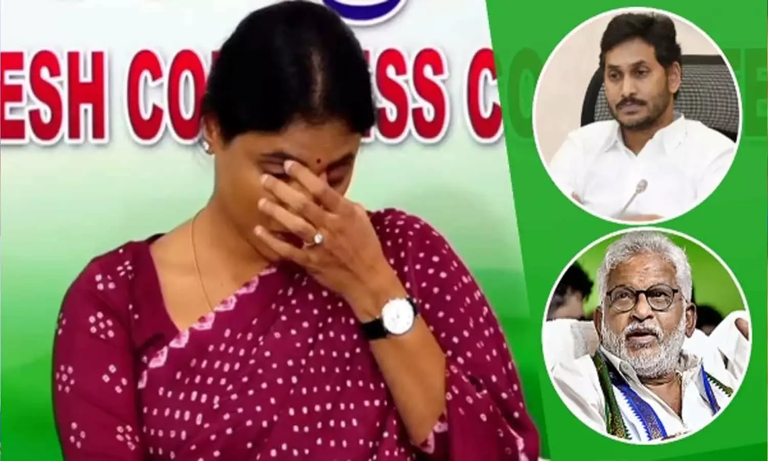 చిన్నాన్న అలా మాట్లాడితే నా కళ్ల‌లో నీళ్లు తిరిగాయి : షర్మిల