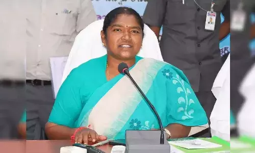Minister Sithakka, contract employees, outsourcing employees, Telangana