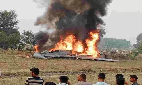 కుప్పకూలిన మిగ్-29 విమానం.. వారు సేఫ్..!