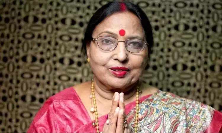 Singer, Sharda Sinha death, Patna