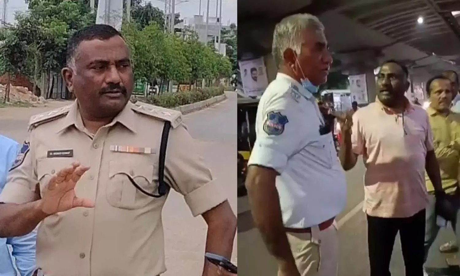 Siddipet traffic ACP Suman Kumar, arrest, drunk and drive case, Hyderabad, SR Nagar