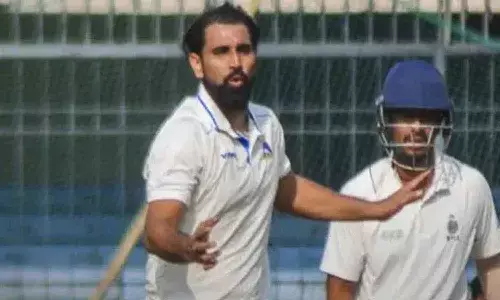 Video : బరిలోకి దిగిన తొలి మ్యాచ్లోనే సత్తా చాటిన షమీ..!