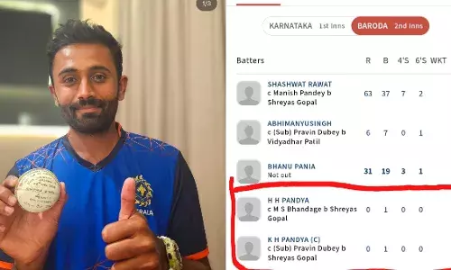 అప్పుడే అద‌ర‌గొడుతున్న సీఎస్‌కే బౌల‌ర్.. అద్భుతమైన హ్యాట్రిక్.. హార్దిక్‌ను గోల్డెన్ డక్ చేశాడు..!