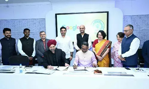 ఏపీ ప్రభుత్వంతో గూగుల్ సంస్థ కీలక ఒప్పందం