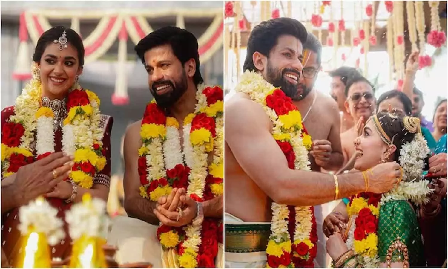 స్కూల్ డేస్ స్నేహం.. అతడినే పెళ్లి చేసుకున్న కీర్తి సురేష్