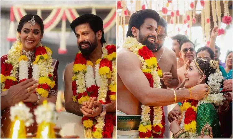 స్కూల్ డేస్ స్నేహం.. అతడినే పెళ్లి చేసుకున్న కీర్తి సురేష్