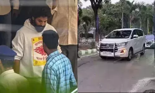 Breaking : అల్లు అర్జున్ విడుదల(వీడియో)